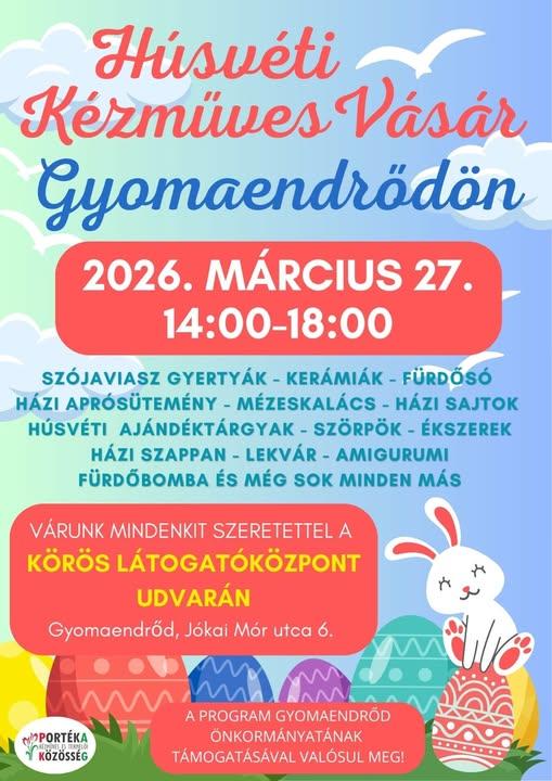 Húsvéti Kézműves Vásár Gyomaendrődön