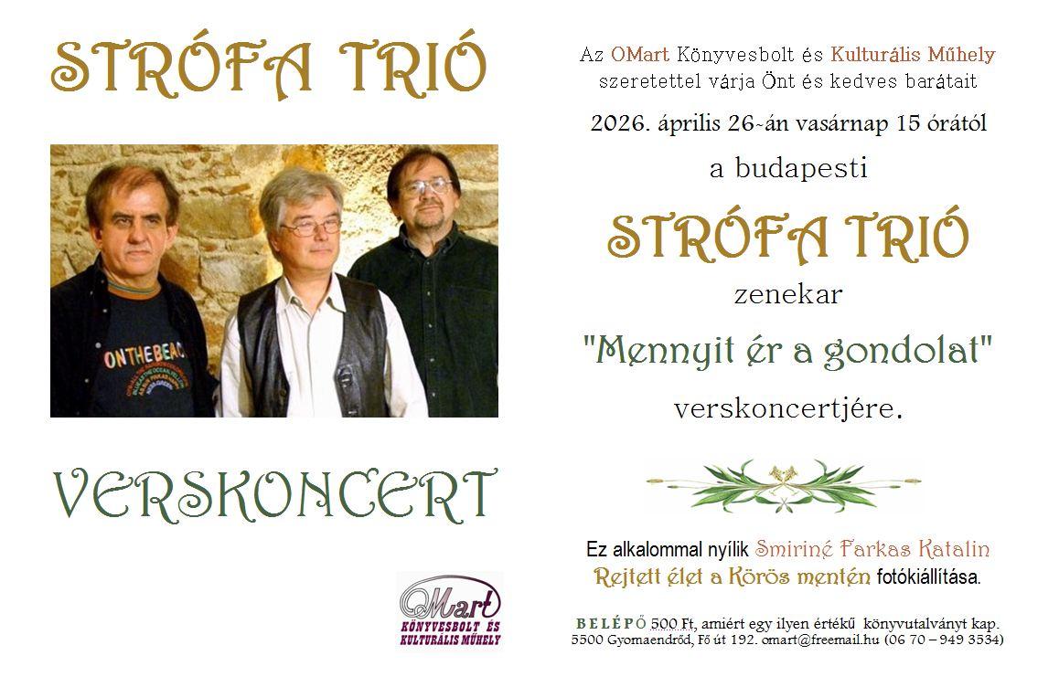 Strófa trió verskoncert