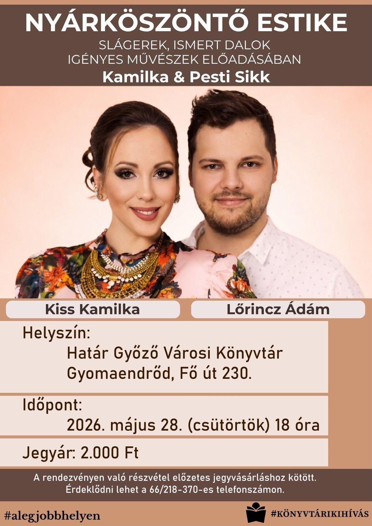 Kamilka &amp; Pesti Sikk