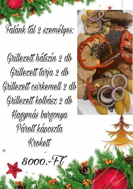 Dreher Söröző, Étterem ünnepi kínálata