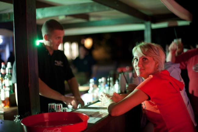 Strandparty a Liget fürdőben
