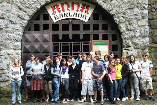 Kirándultak a gimisek