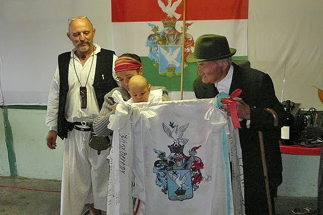Ugrin nemzetségi találkozó (A képen: Az ünnepi műsor)