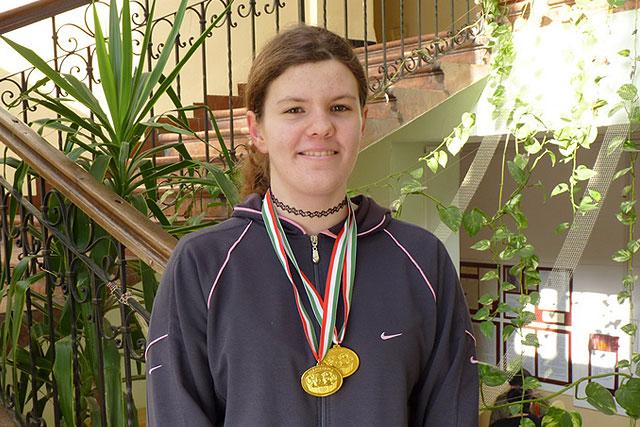 Sporteredmények: asztalitenisz, sakk (Békési Rebeka)