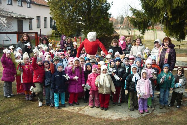 Télűző Kiszézés Százszorszép Óvodánkban