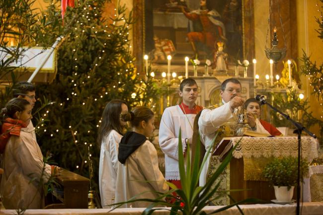 Szentesti misekörkép Gyomaendrődön