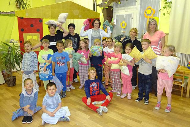 Májusi események a Vásártéri Óvodában és Bölcsődében - (A ballagók „pizsama party”-ja)