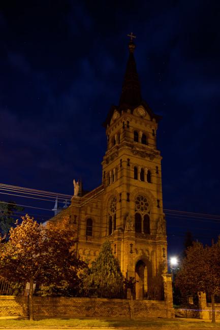 Gyomaendrőd éjszaka