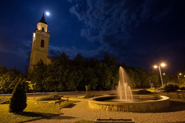 Gyomaendrőd éjszaka