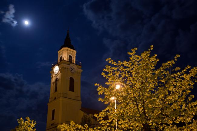 Gyomaendrőd éjszaka