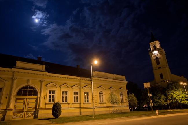 Gyomaendrőd éjszaka