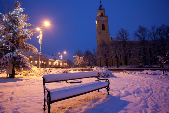Gyomaendrőd éjszaka