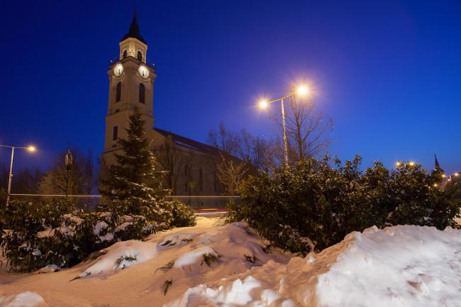 Gyomaendrőd éjszaka