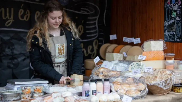 Borongós, esős idő várta a XXI. Nemzetközi Sajt- és Túrófesztiválra látogatókat