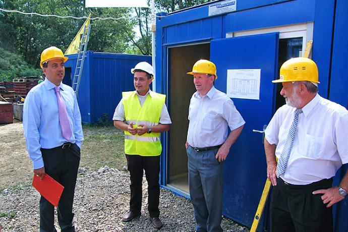 Államtitkári vizit Gyomaendrődön (Fotó: Bíró Károly)