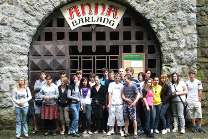 Kirándultak a gimisek