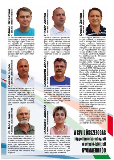 Civil Összefogással a város jövőjéért!