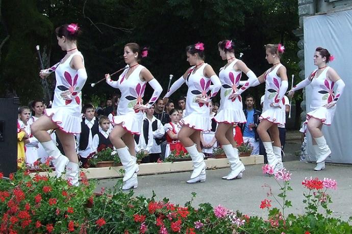 A Színfolt Mazsorett Csoport szeptember elején Észak-Erdélybe utazott