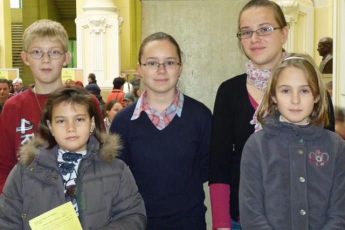 Az Arany János Verseny országos döntőjén