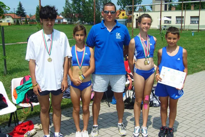 Hetet egy csapásra! - megyei sikerek atlétáinknál