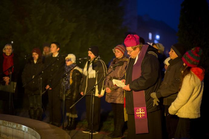 A harmadik adventi gyertya is lángra lobbant Gyomaendrődön