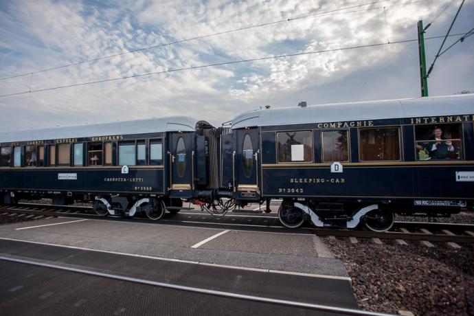 Gyomaendrődön is átrobogott a híres Orient expressz
