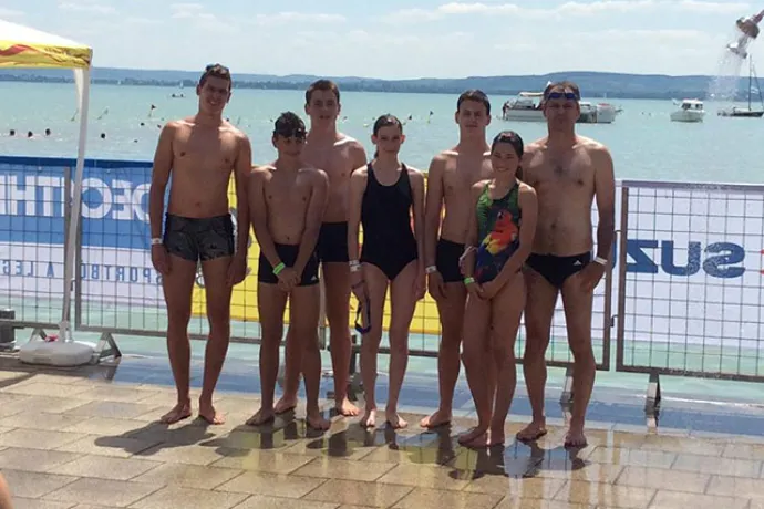 Delfinek a Balatonban