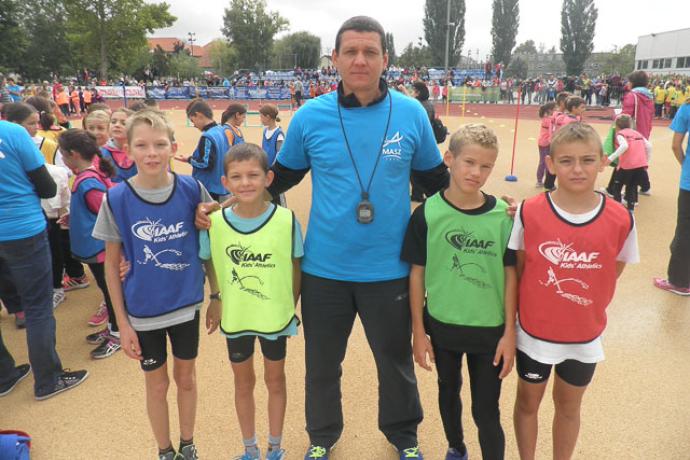 Gyomaendrődi gyerekek a Kölyök Atlétika országos premierjén