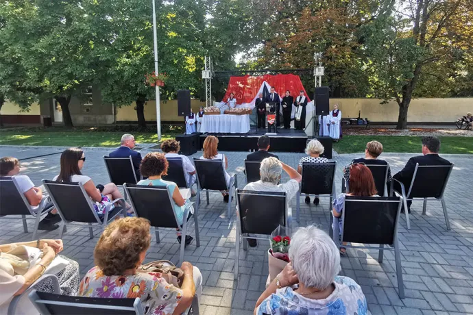 Szent István napi ünnepség és kenyérszentelés Gyomaendrődön