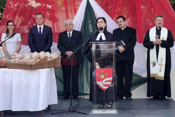 Szent István napi ünnepség és kenyérszentelés Gyomaendrődön