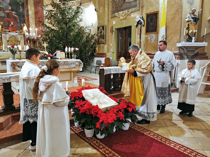 Szentesti (Éjféli) mise, Szent Imre Katolikus Templom