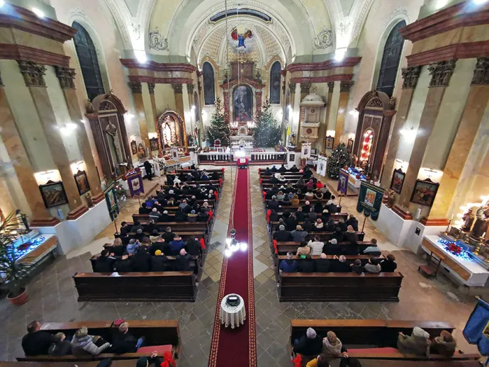 Szentesti (Éjféli) mise, Szent Imre Katolikus Templom