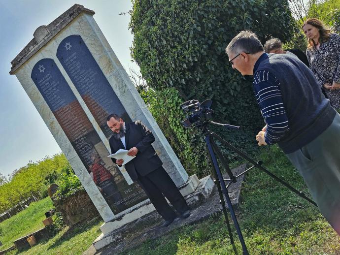 Holokauszt Magyarországi Áldozatainak Emléknapja alkalmából megemlékezés