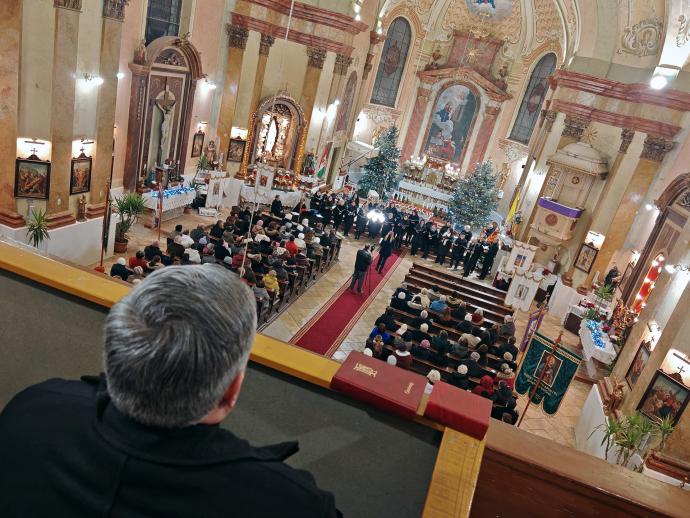 Karácsonyi hangverseny a gyomaendrődi Szent Imre Katolikus Templomban