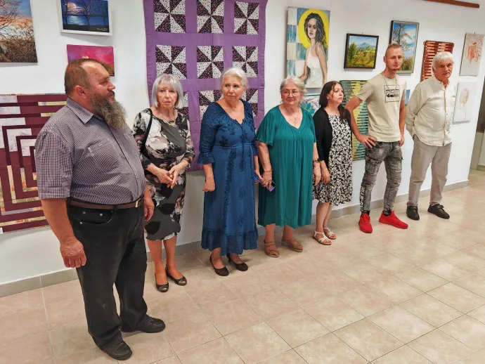 XVIII. Gyomaendrődi Holló László Művésztábor és a Körös-körül Foltvarró Kör közös kiállítása