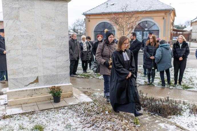 Megemlékezés a Szovjetunióba hurcoltak emléknapján Gyomán