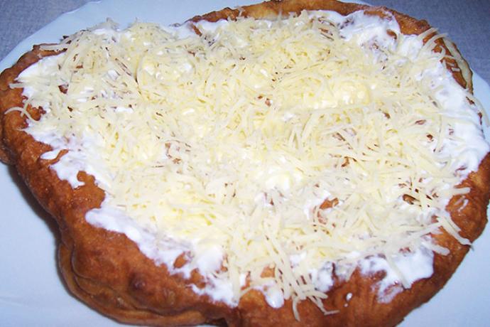 Lángos - Chewy Bread Rounds