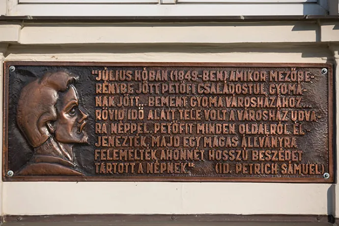 Petőfi Sándor-emléktábla