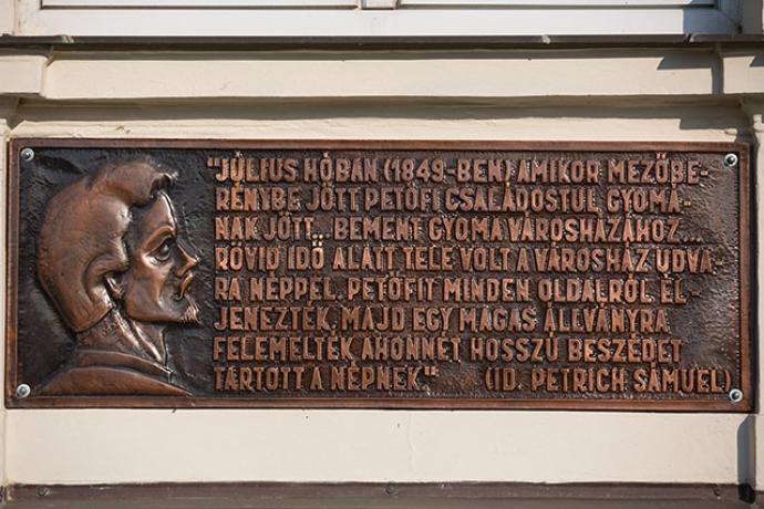 Petőfi Sándor-emléktábla