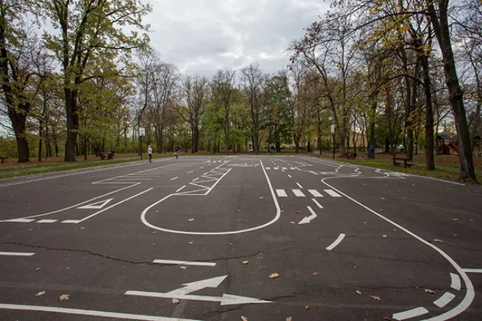 Public Park of Endrőd