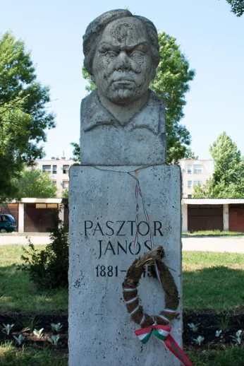 Bust Sculpture of János Pásztor