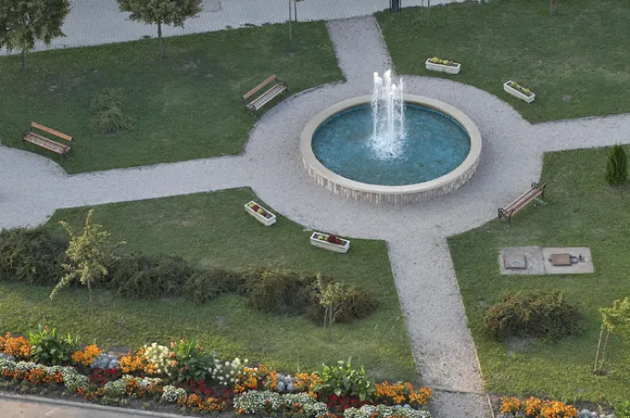 Fountain at Liberty Square