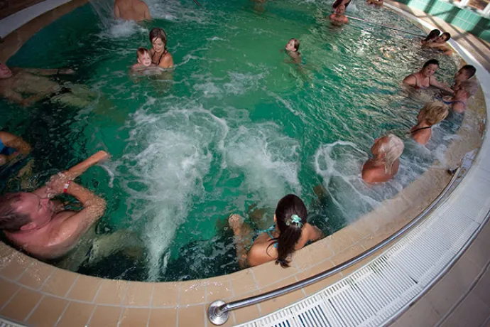 Piscina ovala odihnitoare