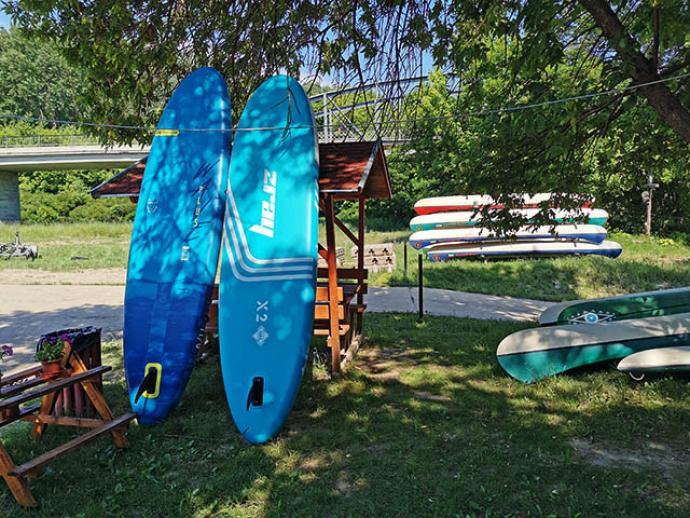 Vízitúra megállóhely