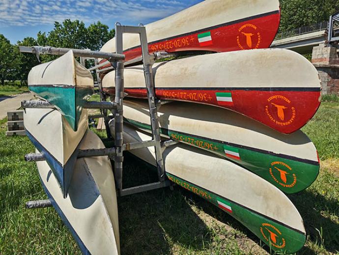 Vízitúra megállóhely