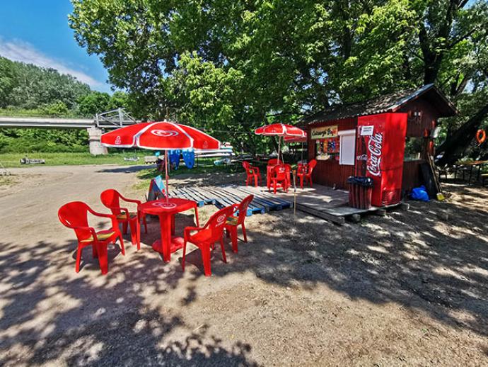 Vízitúra megállóhely