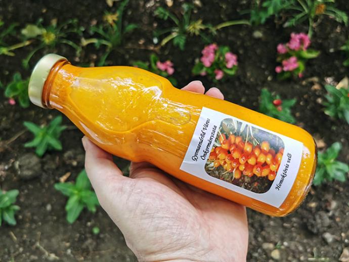 Homoktövis termékek