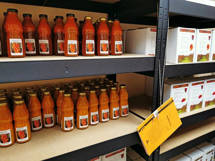 Homoktövis termékek