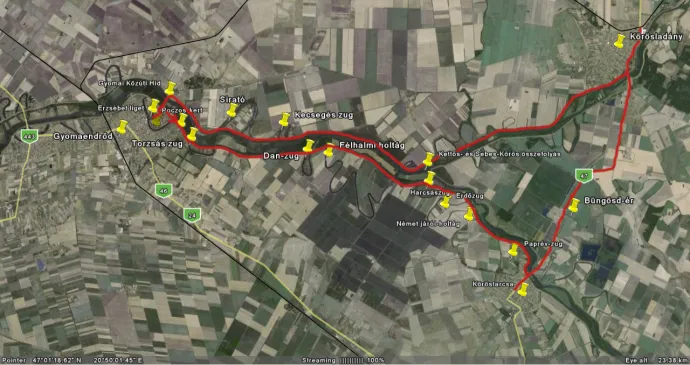 Ruta unirea Crişului I.