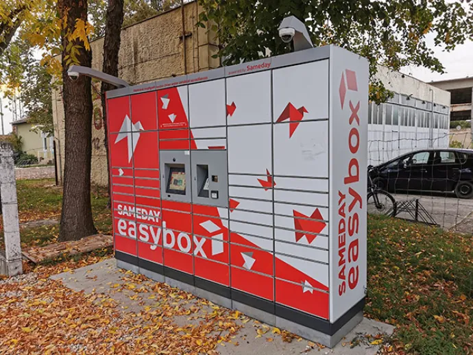 SameDay easybox csomagautomata